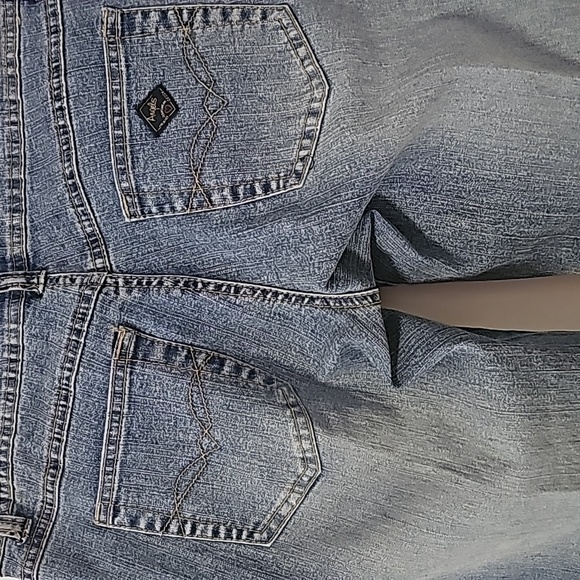 Angels blue jeans. Boot cut. Bling in the front. size 9. Great. Y2K Vintage - Picture 7 of 11